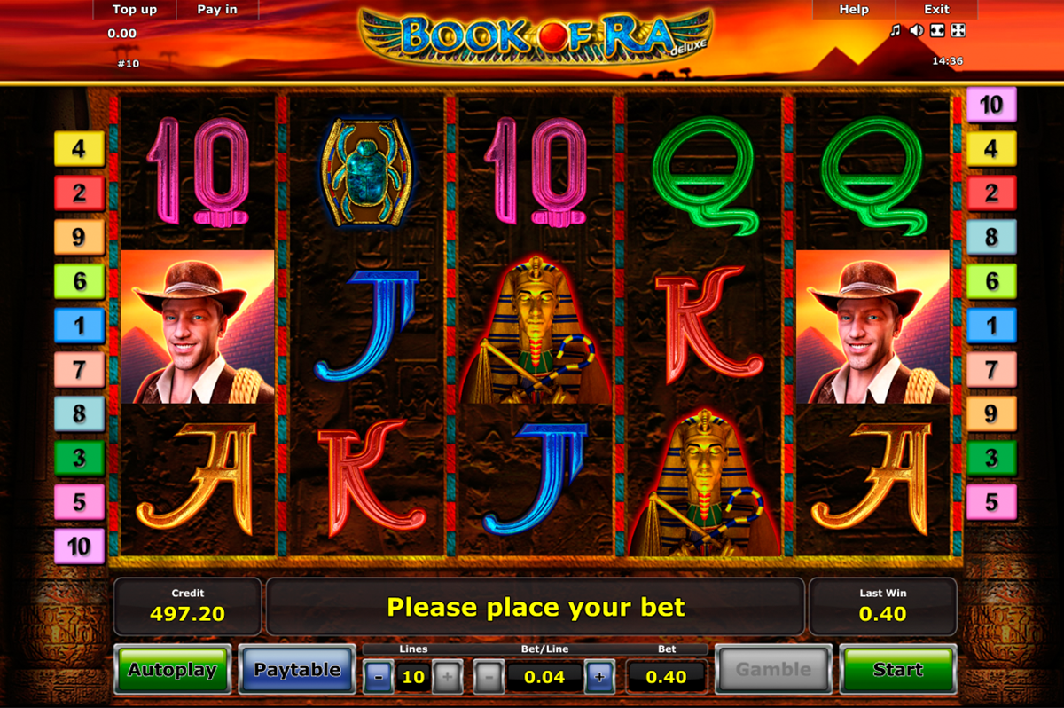 Book Of Ra Deluxe Online Casino